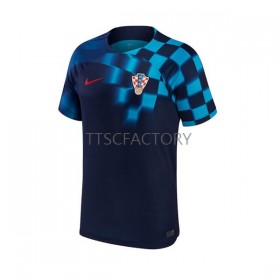 Fußballtrikots Kroatien FIFA WM 2022 Kurzarm Auswärts-trikot kaufen